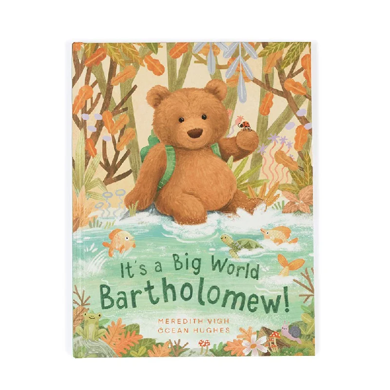 Jellycat - It's a Big World Bartholomew Book - Hardcover