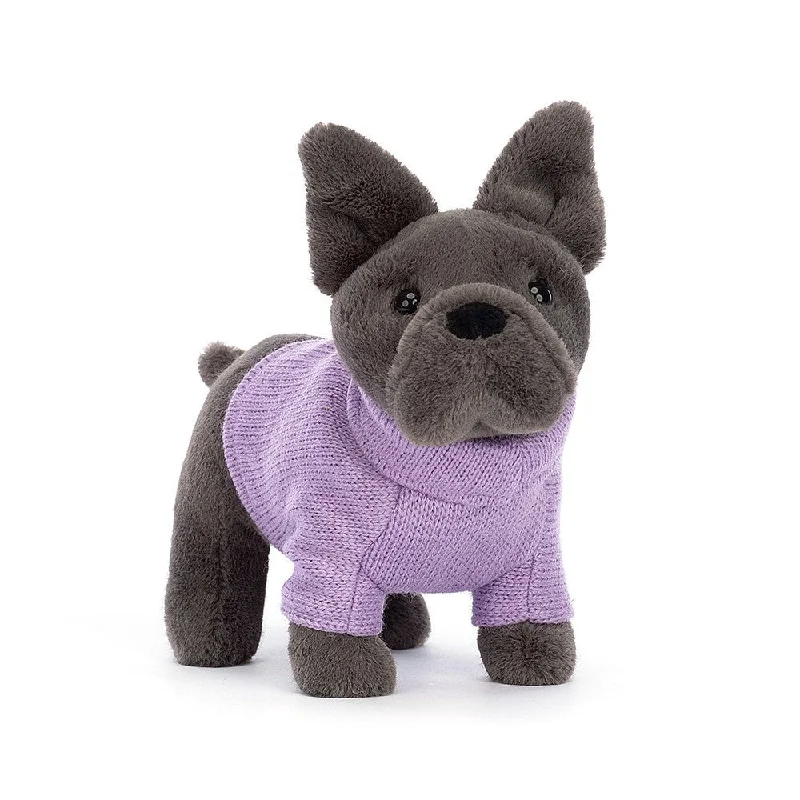 Jellycat - Purple Sweater French Bulldog