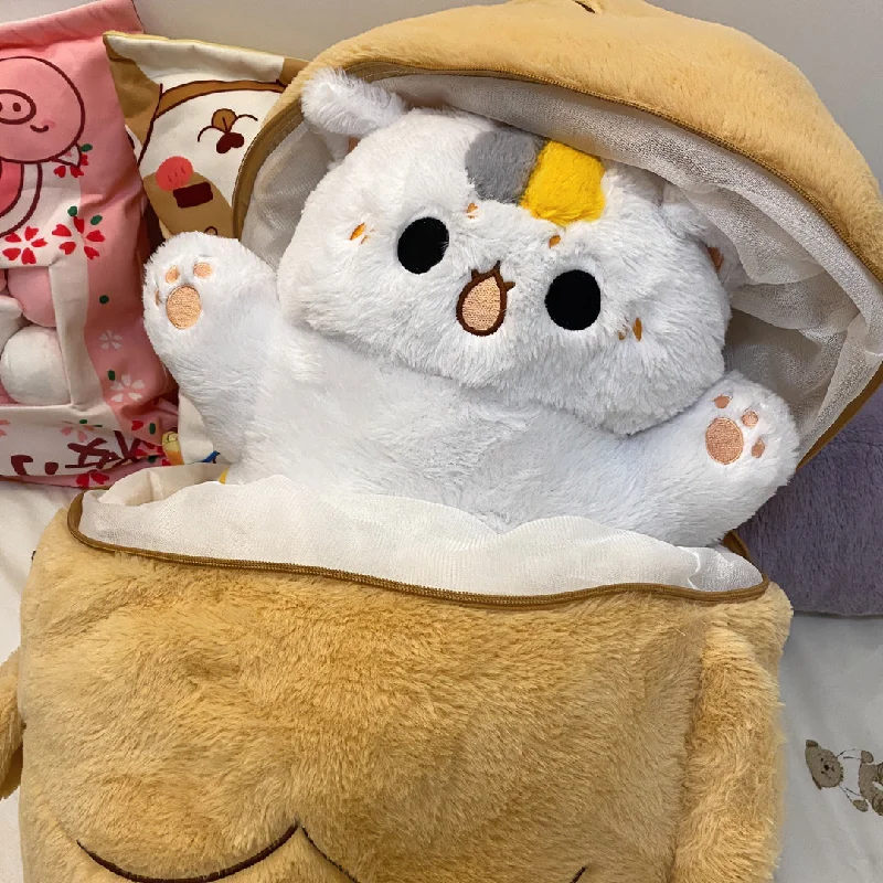 Taiyaki Kitten Plush