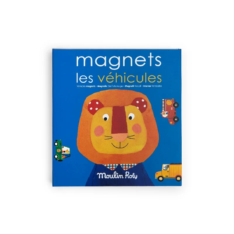 Les Popipop magnetic game – vehicles