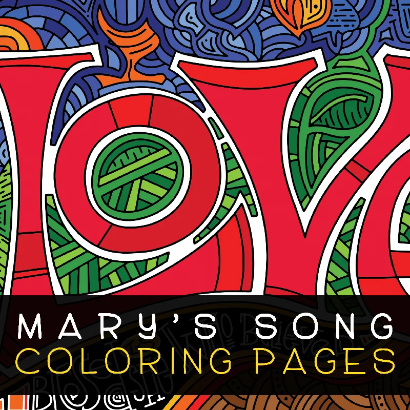 Mary's Song Coloring Pages