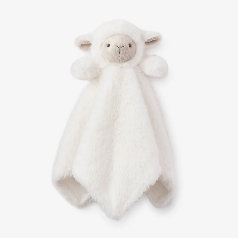 Plush Lamb Baby Security Blanket