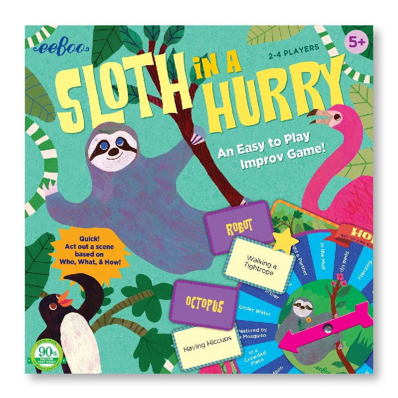 Sloth in a Hurry game Eeboo