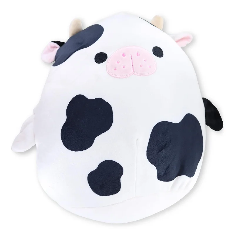 Squishmallow 8 Inch Sea Life Plush | Alita the Black Spotted White Sea Cow