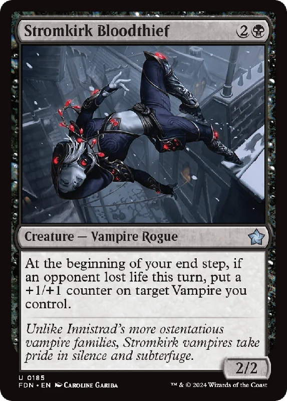 Stromkirk Bloodthief (FDN-185) - Foundations Foil [Uncommon]