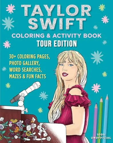 Taylor Swift Coloring & Activity Book: Tour Edition