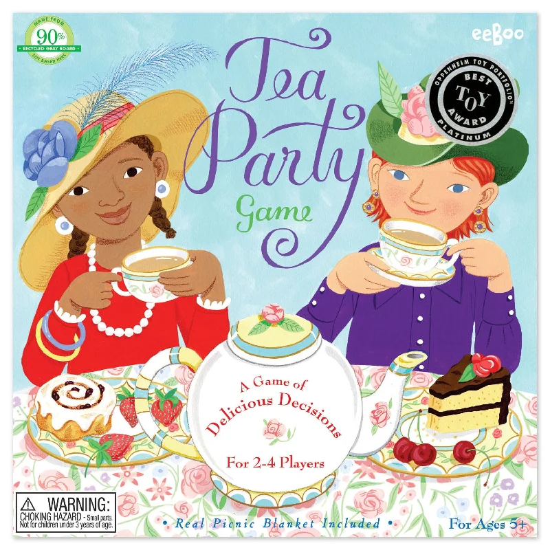 Tea Party Spinner Game Eeboo