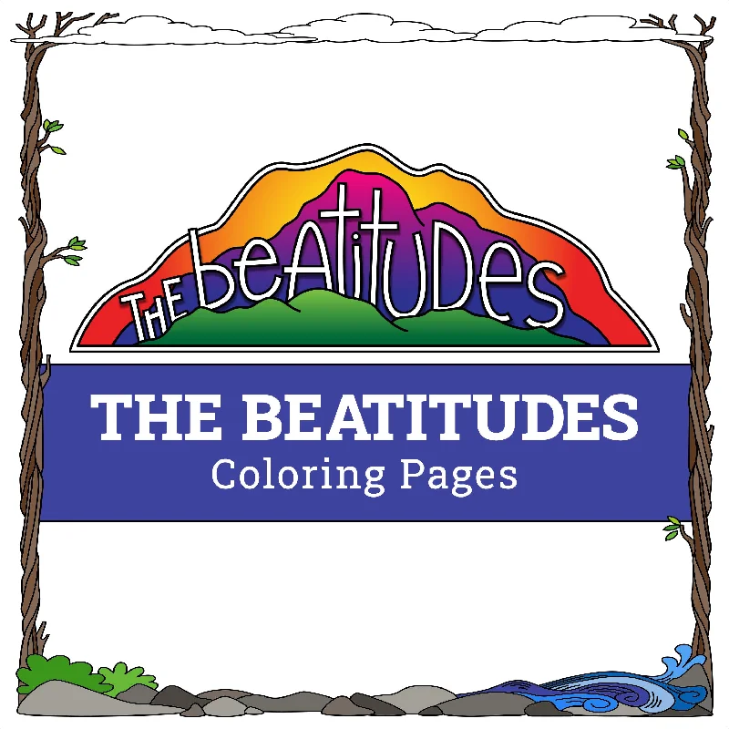 The Beatitudes Coloring Pages