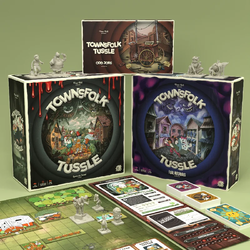 Townsfolk Tussle - Peddler's Welcome Basket Gameplay Bundle