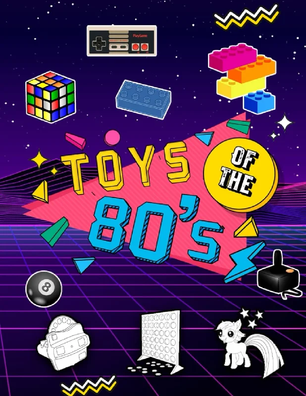 Toys of the 80's: Coloring Book