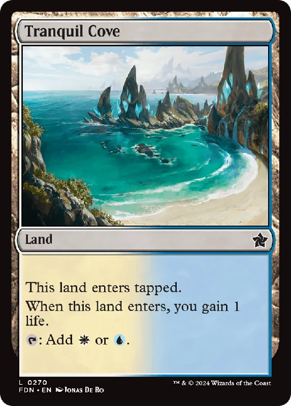 Tranquil Cove (FDN-270) - Foundations Foil [Common]