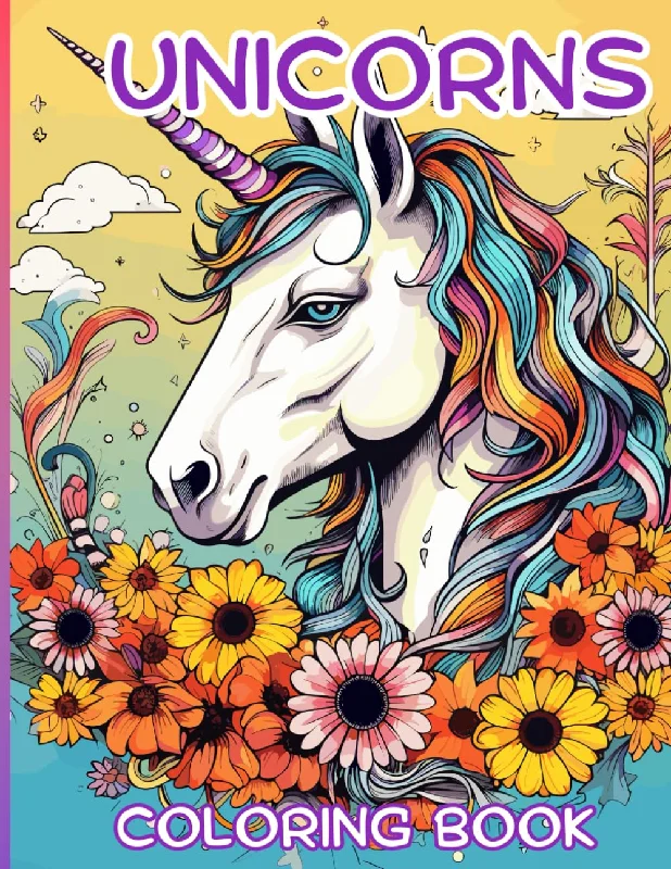 Unicorn Coloring Book: Beautiful High Resolution Designs for Adults and Teens