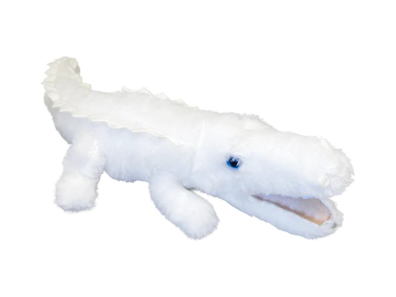 White Bayou Gator - 15" Albino Alligator