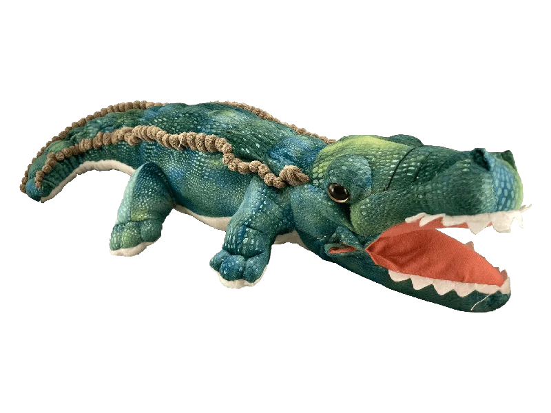 Wild 23" Aquamarine Plush Gator