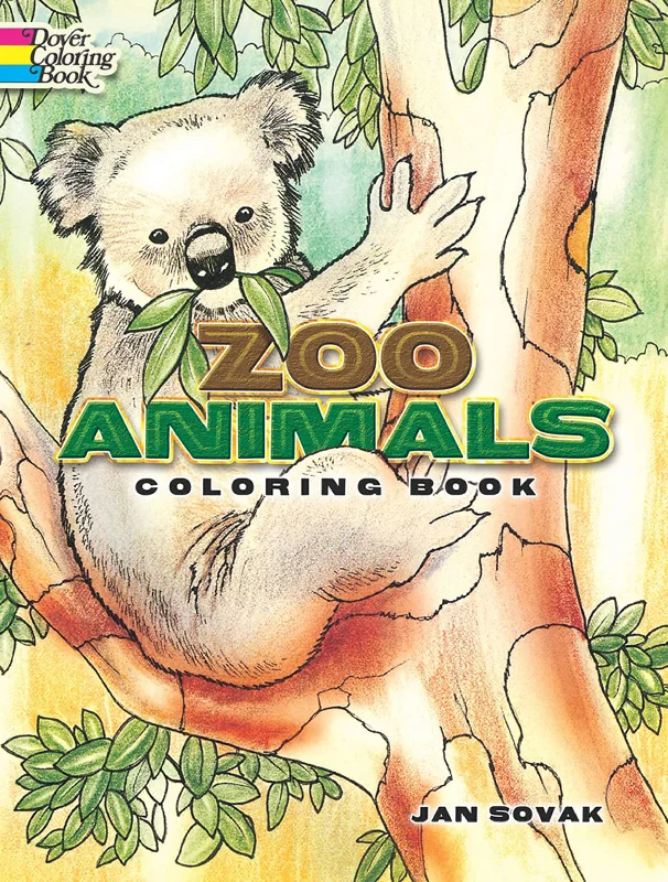 Zoo Animals Coloring Book